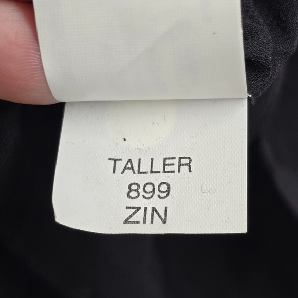 Zara Women’s Slip Dress Black Satin Mini Cowl Neck Size Medium Date Night Y2K - Picture 8 of 13